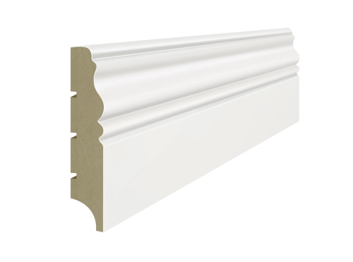 Lagrus WERSAL 100 Listwa MDF Biała RAL 9003; Wymiar: 19x100x2440 mm