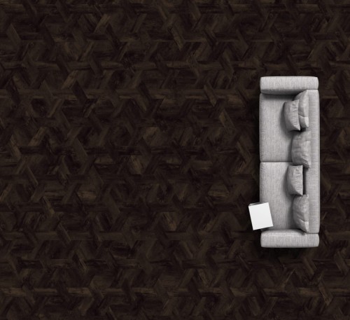 MODULEO MOODS WICKER 286. Klasa 23-33-42. Panele Hexagon winylowe klejone; Wymiar: 196 x 453 x 2,50 mm, warstwa ścierna 0,55 mm