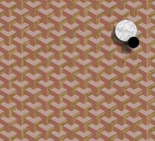 MODULEO MOODS MESH 290. Klasa 23-33-42. Panele Trapezoid winylowe klejone; Wymiar: 196 x 452,6 x 2,50 mm, warstwa ścierna 0,55 mm