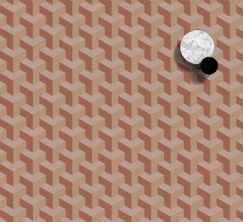 MODULEO MOODS MESH 291. Klasa 23-33-42. Panele Trapezoid winylowe klejone; Wymiar: 196 x 452,6 x 2,50 mm, warstwa ścierna 0,55 mm