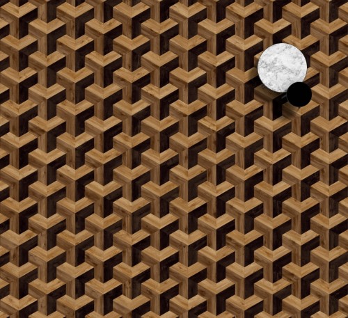 MODULEO MOODS MESH 292. Klasa 23-33-42. Panele Trapezoid winylowe klejone; Wymiar: 196 x 452,6 x 2,50 mm, warstwa ścierna 0,55 mm