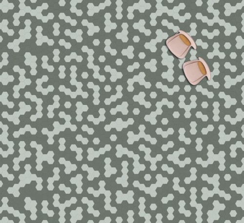 MODULEO MOODS HEXAGON 339. Klasa 23-33-42. Panele Hexagon winylowe klejone; Wymiar: 196 x 226,3 x 2,50 mm, warstwa ścierna 0,55 mm