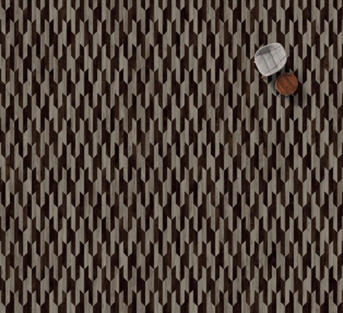 MODULEO MOODS ARROW 374. Klasa 23-33-42. Panele Chevron winylowe klejone; Wymiar: 92,4 x 522,6 x 2,50 mm, warstwa ścierna 0,55 mm