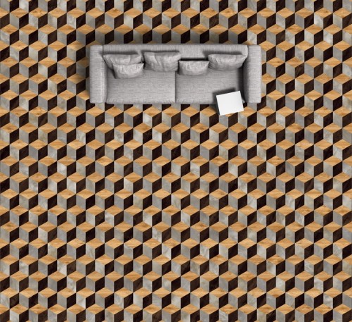 MODULEO MOODS BIG DIAMOND 356. Klasa 23-33-42. Panele Big Diamond winylowe klejone; Wymiar: 226,3 x 392 x 2,50 mm, warstwa ścierna 0,55 mm