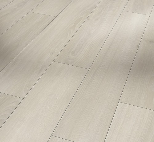 Parador Oak Sky­line White 1601447, kolekcja: Classic 1050 4V; Wymiar: 8x194x1285 mm; AC4/32; V-Fuga x 4;