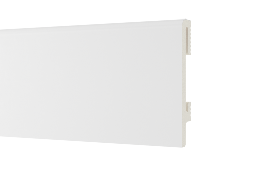 Listwa podłogowa DuroFIt BIAŁA RAL 9003; numer: PF080; wymiary: 15 x 80 x 2400 mm