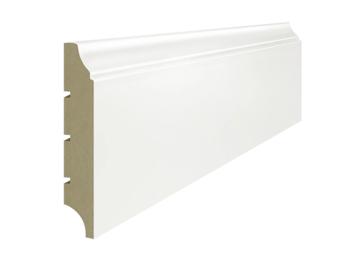 Lagrus WENECJA Listwa MDF Biała RAL 9003; Wymiar: 16x100x2440 mm