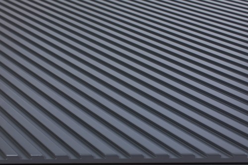 Panele Modern BF 10/kolor RAL 7012. Wymiary: 600x600x12 mm