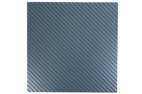 Panele Modern BF 45/kolor RAL 7012. Wymiary: 600x600x12 mm