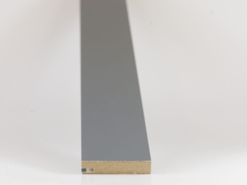 Listwa LZ/kolor RAL 7047/mini. Wymiary: 2750x27x12 mm